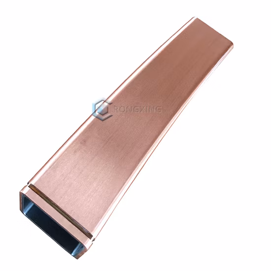 130X130mm Tubo de molde de cobre Cristalizador Tubo de molde de cobre para máquina de colada continua